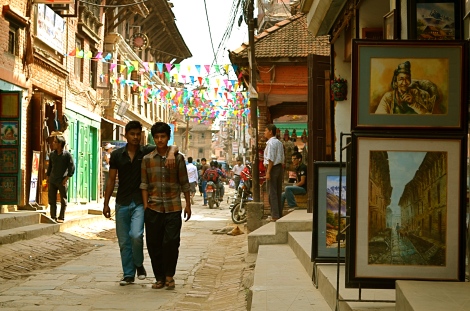 Just Another Day in the Neighborhood (Lalitpur, Nepal) 
